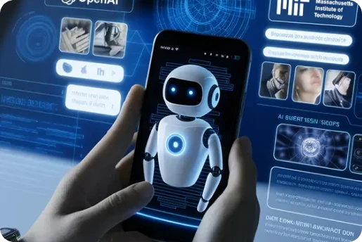 Business leaders leveraging AI consultation services to improve efficiency, innovation, and strategic decision-making